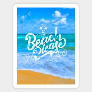 Sea you soon [Positive tropical motivation] Sticker